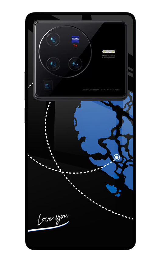 Love Orbit Vivo X80 Pro Glass Case