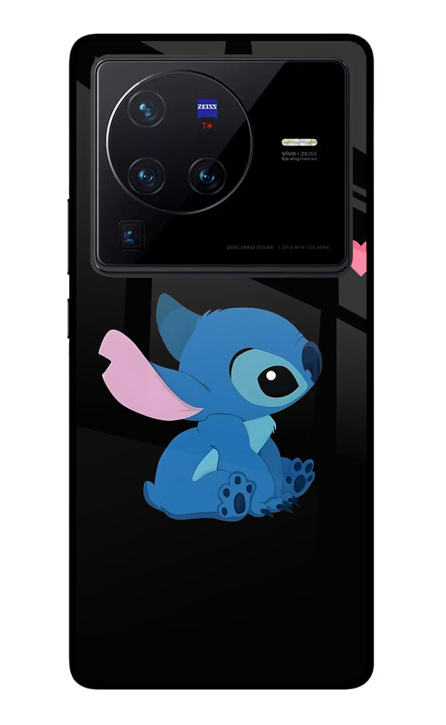 Stitch Crush Vivo X80 Pro Glass Case