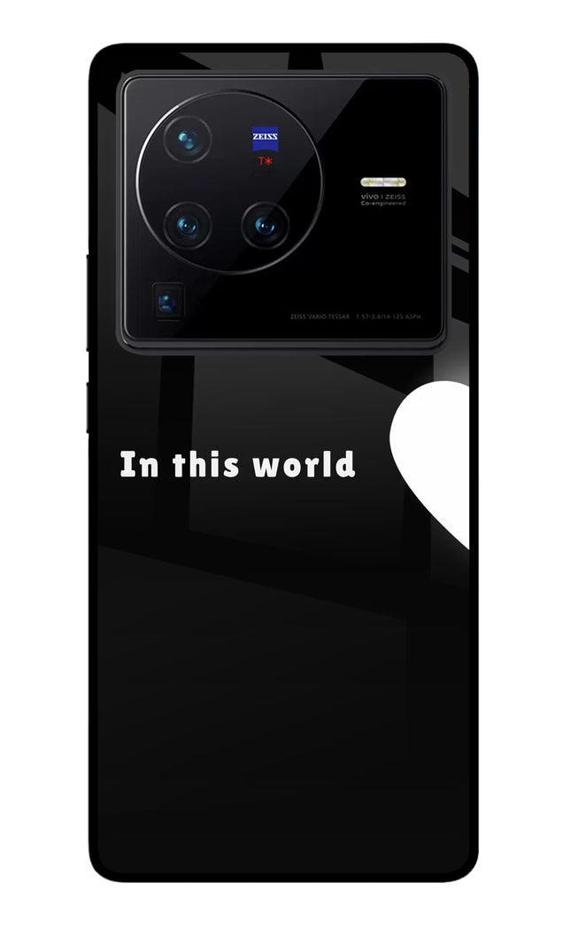 This World Vivo X80 Pro Glass Case