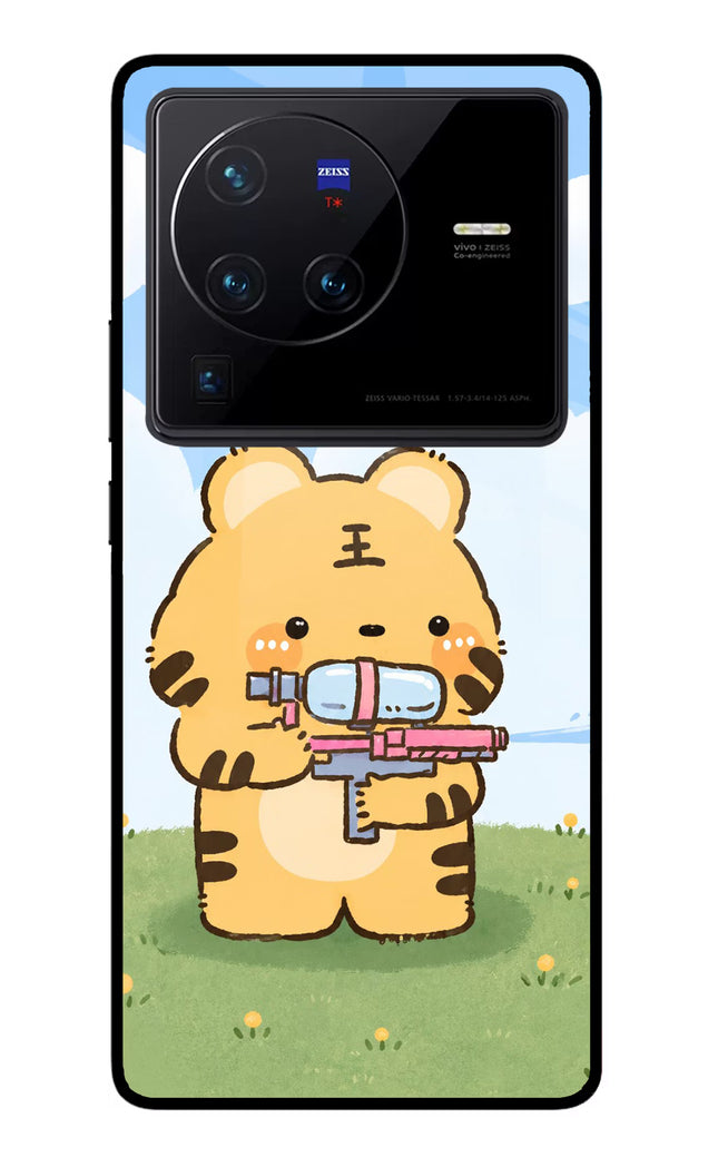 Tiger Treat Vivo X80 Pro Glass Case