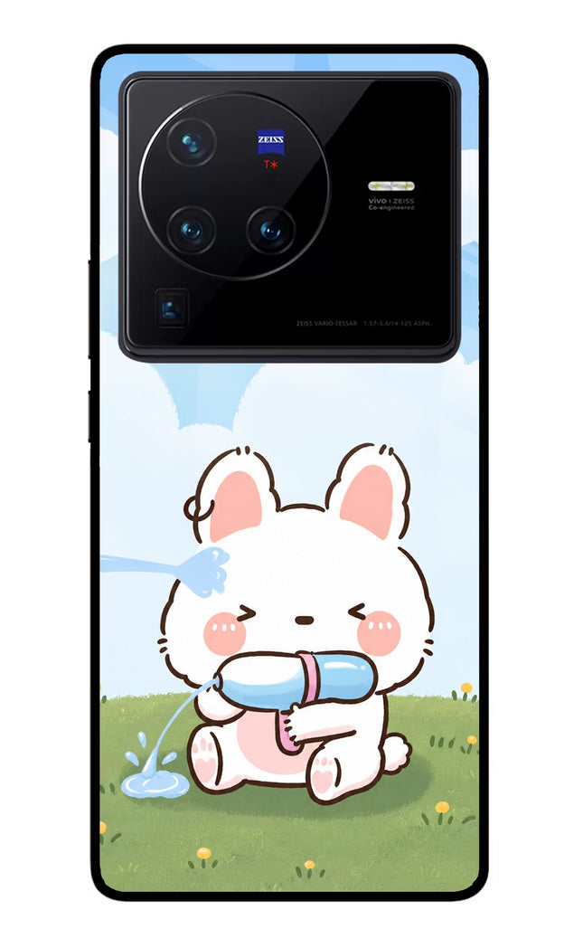 Bunny Treat Vivo X80 Pro Glass Case