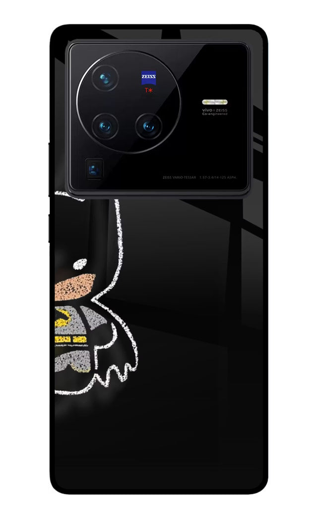Bat Kitty Vivo X80 Pro Glass Case