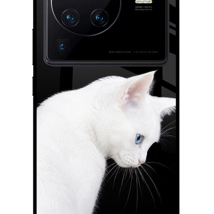 Snow Gaze Vivo X80 Pro Glass Case