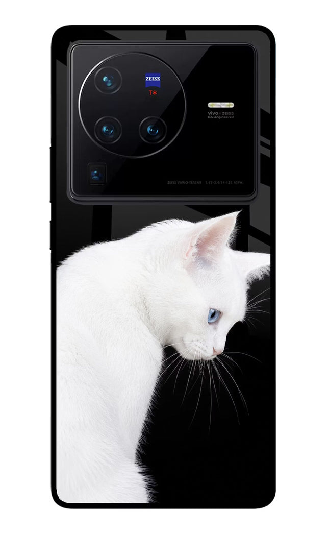 Snow Gaze Vivo X80 Pro Glass Case