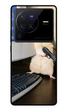 Hacker Hamster Vivo X80 Pro Glass Case