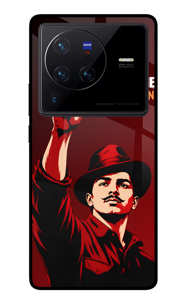 Bhagat Singh Revolution Vivo X80 Pro Glass Case