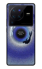 Dark Koi Vivo X80 Pro Glass Case