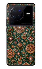 Green Pataka Vivo X80 Pro Glass Case