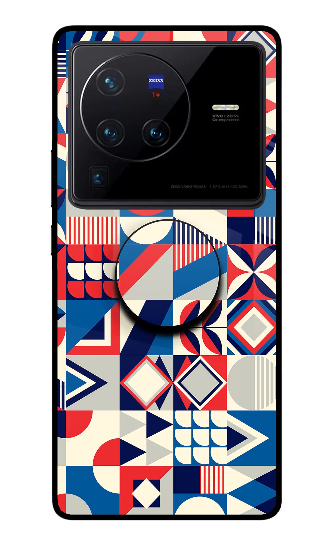 Colorful Pattern Vivo X80 Pro Pop Case by Casekaro