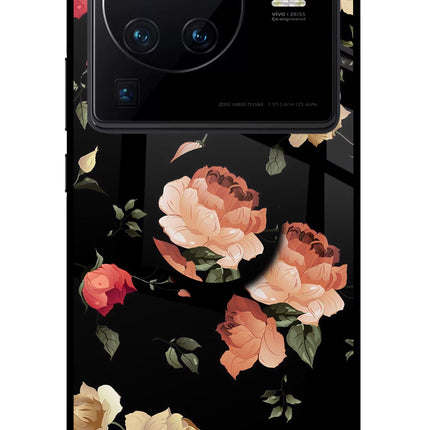 Flowers Vivo X80 Pro Pop Case by Casekaro
