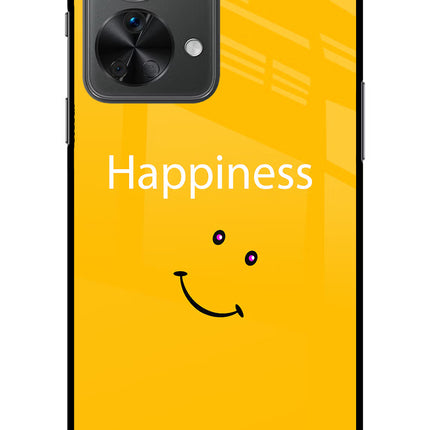 Happiness With Smiley OnePlus Nord 2T 5G Glass Case