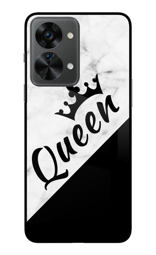 Queen OnePlus Nord 2T 5G Glass Case