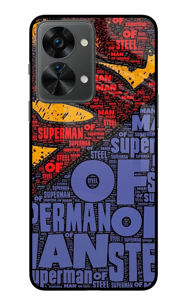 Superman OnePlus Nord 2T 5G Glass Case