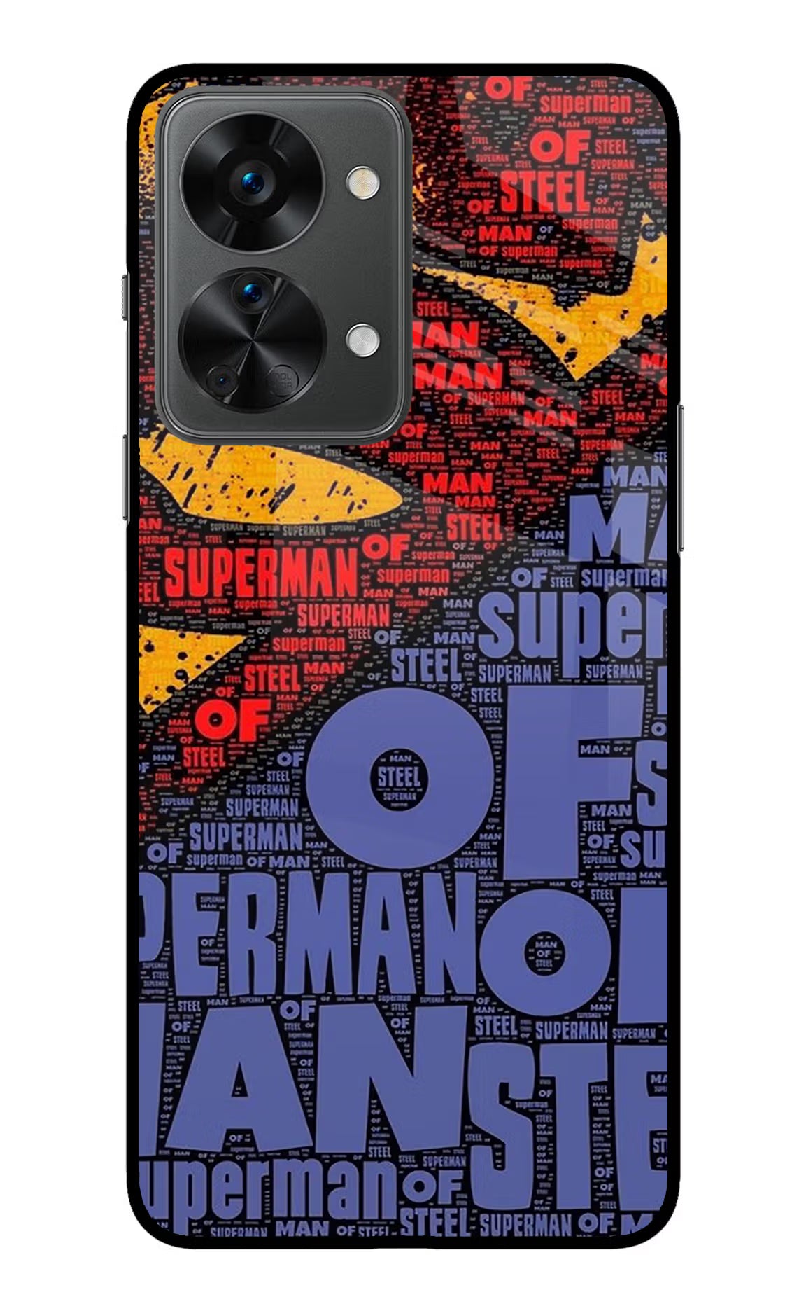 Superman OnePlus Nord 2T 5G Glass Case Back Cover by Casekaro