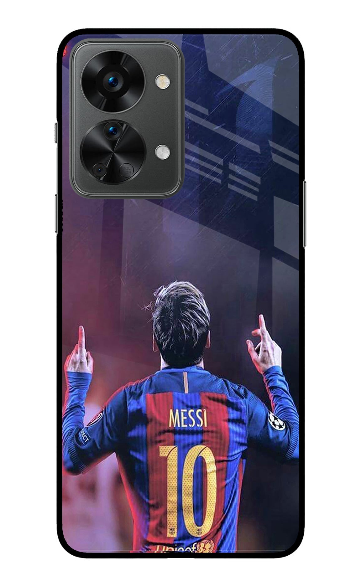 Messi OnePlus Nord 2T 5G Glass Case