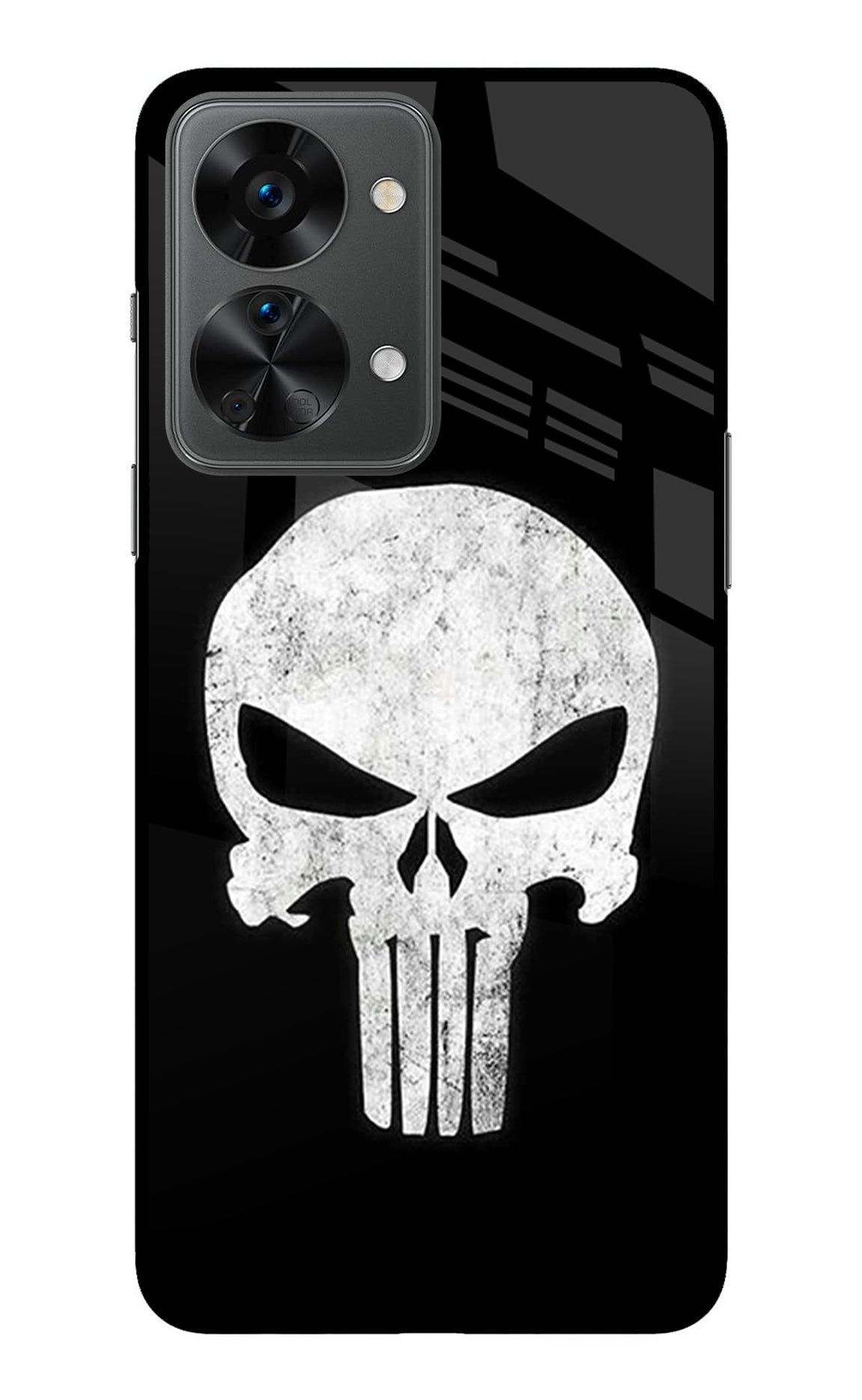 Punisher Skull OnePlus Nord 2T 5G Glass Case