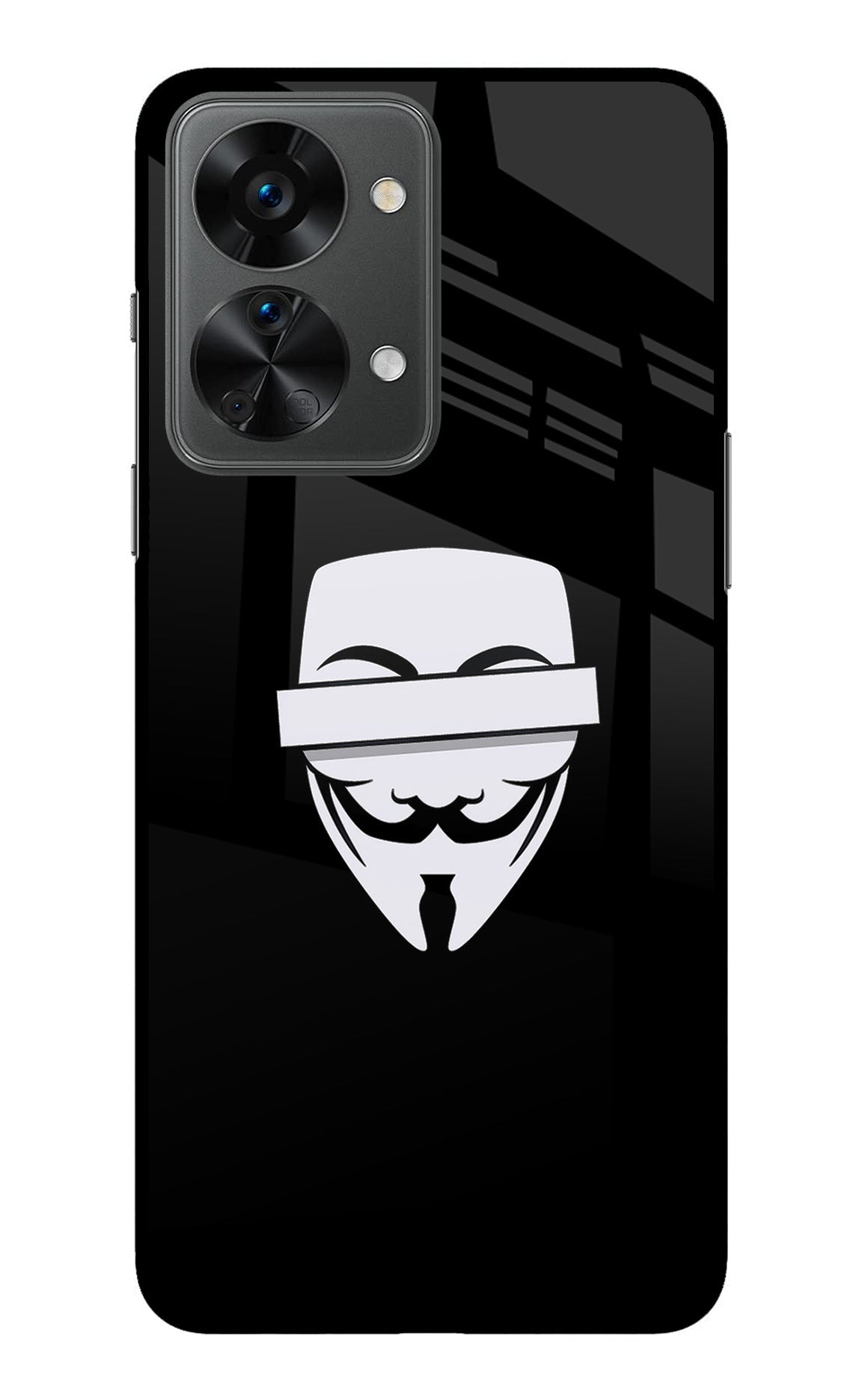 Anonymous Face OnePlus Nord 2T 5G Back Cover