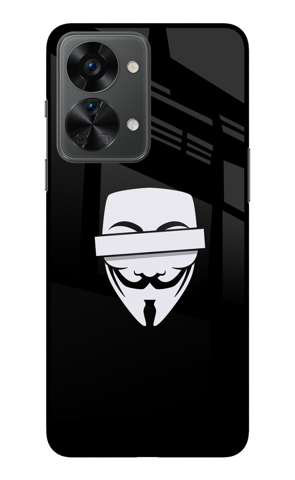 Anonymous Face OnePlus Nord 2T 5G Glass Case