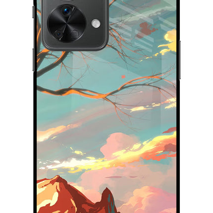 Scenery OnePlus Nord 2T 5G Glass Case