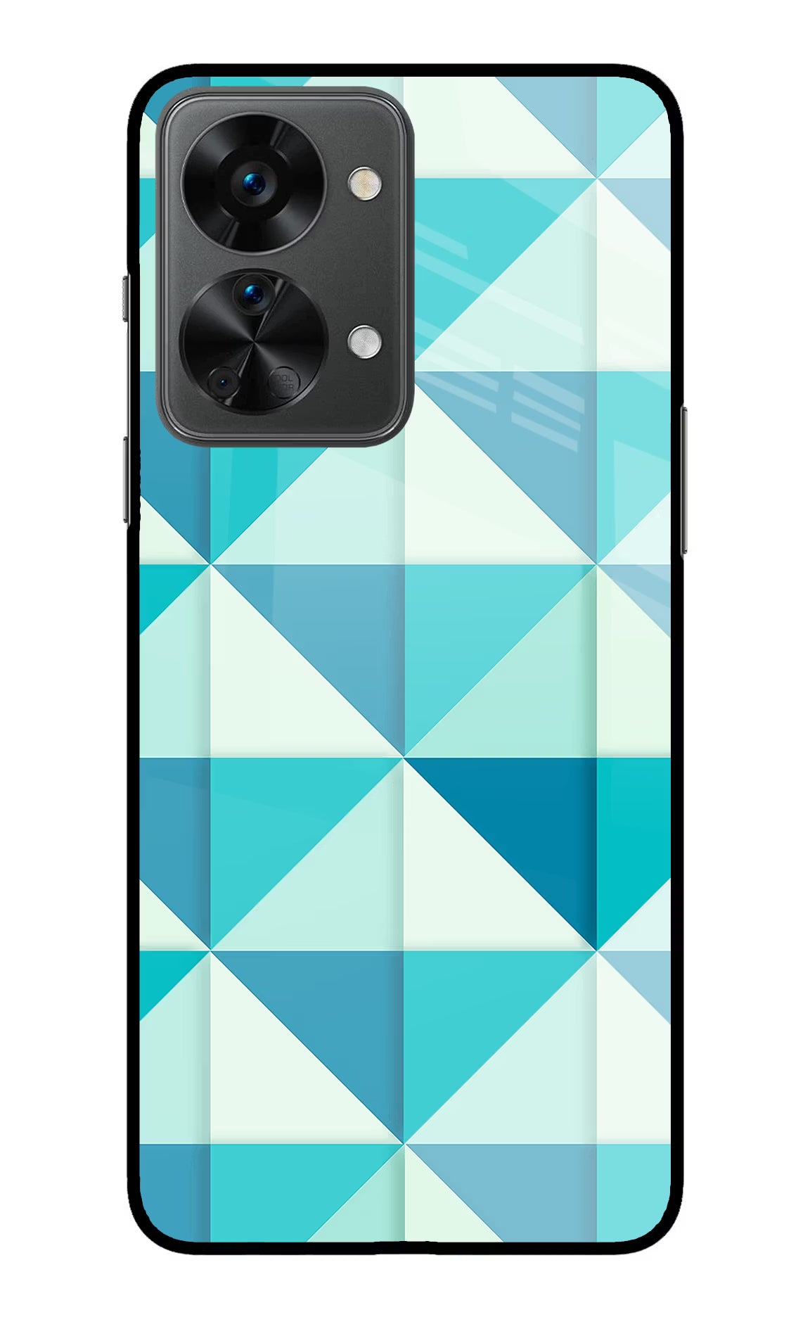 Abstract OnePlus Nord 2T 5G Glass Case Back Cover by Casekaro