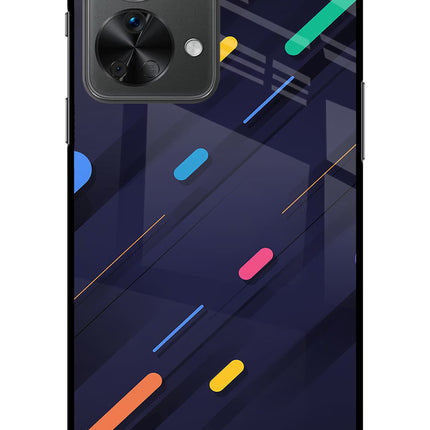 Abstract Design OnePlus Nord 2T 5G Glass Case