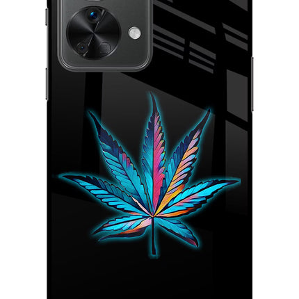 Weed OnePlus Nord 2T 5G Glass Case