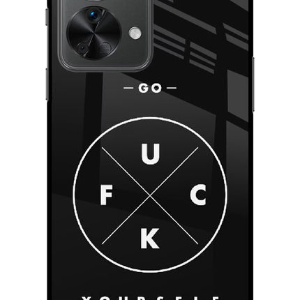Go Fuck Yourself OnePlus Nord 2T 5G Glass Case