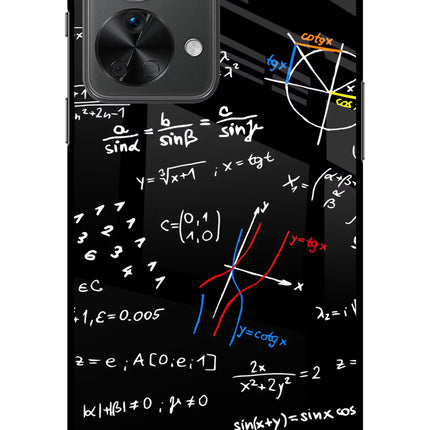 Mathematics Formula OnePlus Nord 2T 5G Glass Case