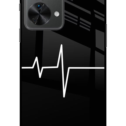 Heart Beats OnePlus Nord 2T 5G Glass Case