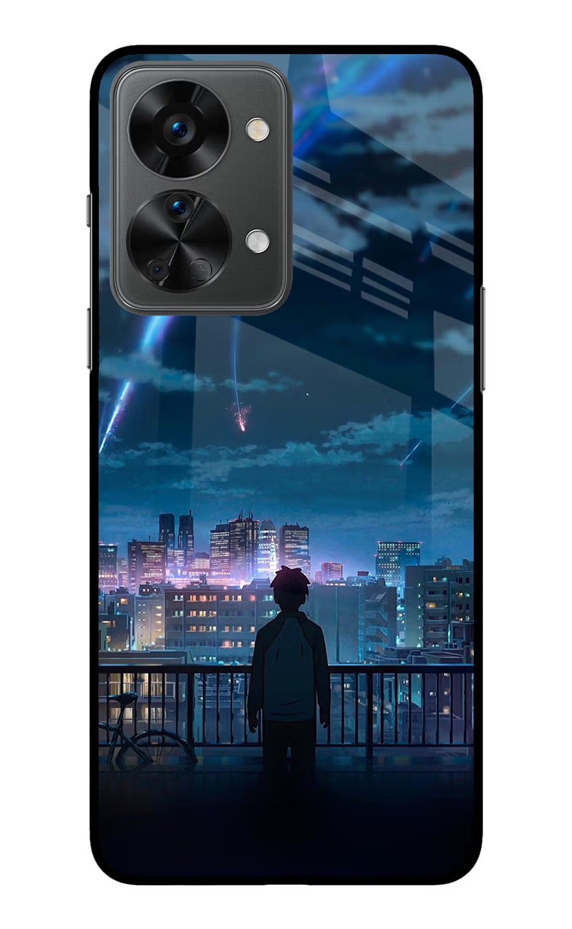 Anime OnePlus Nord 2T 5G Glass Case Back Cover by Casekaro