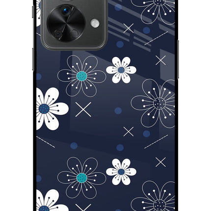 Flowers OnePlus Nord 2T 5G Glass Case