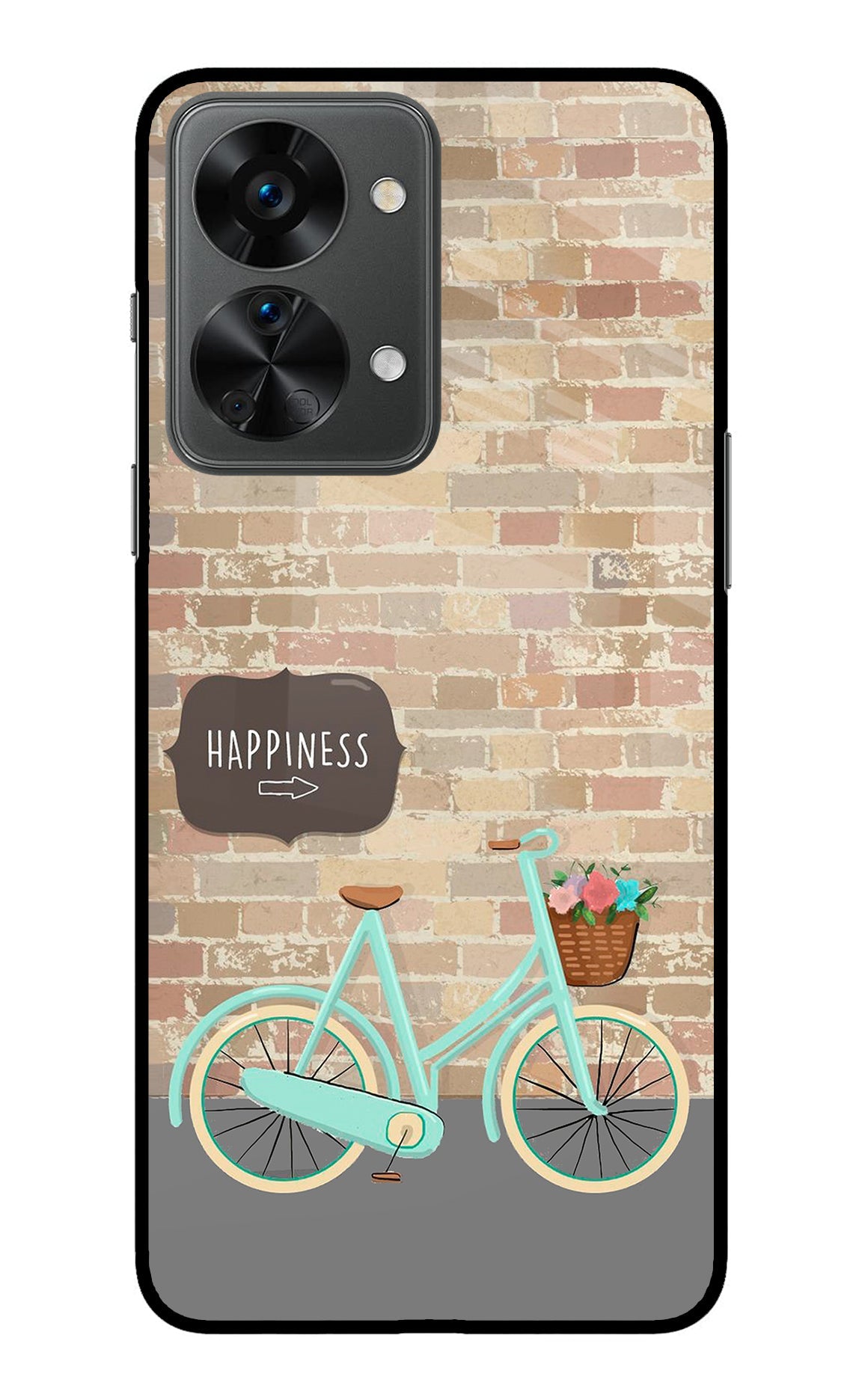 Happiness Artwork OnePlus Nord 2T 5G Glass Case