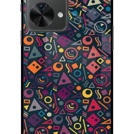 Geometric Abstract OnePlus Nord 2T 5G Glass Case