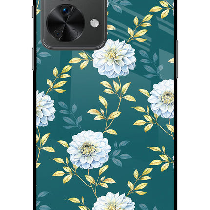 Flowers OnePlus Nord 2T 5G Glass Case