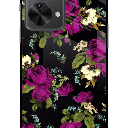 Flowers OnePlus Nord 2T 5G Glass Case