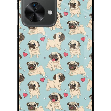 Pug Dog OnePlus Nord 2T 5G Glass Case
