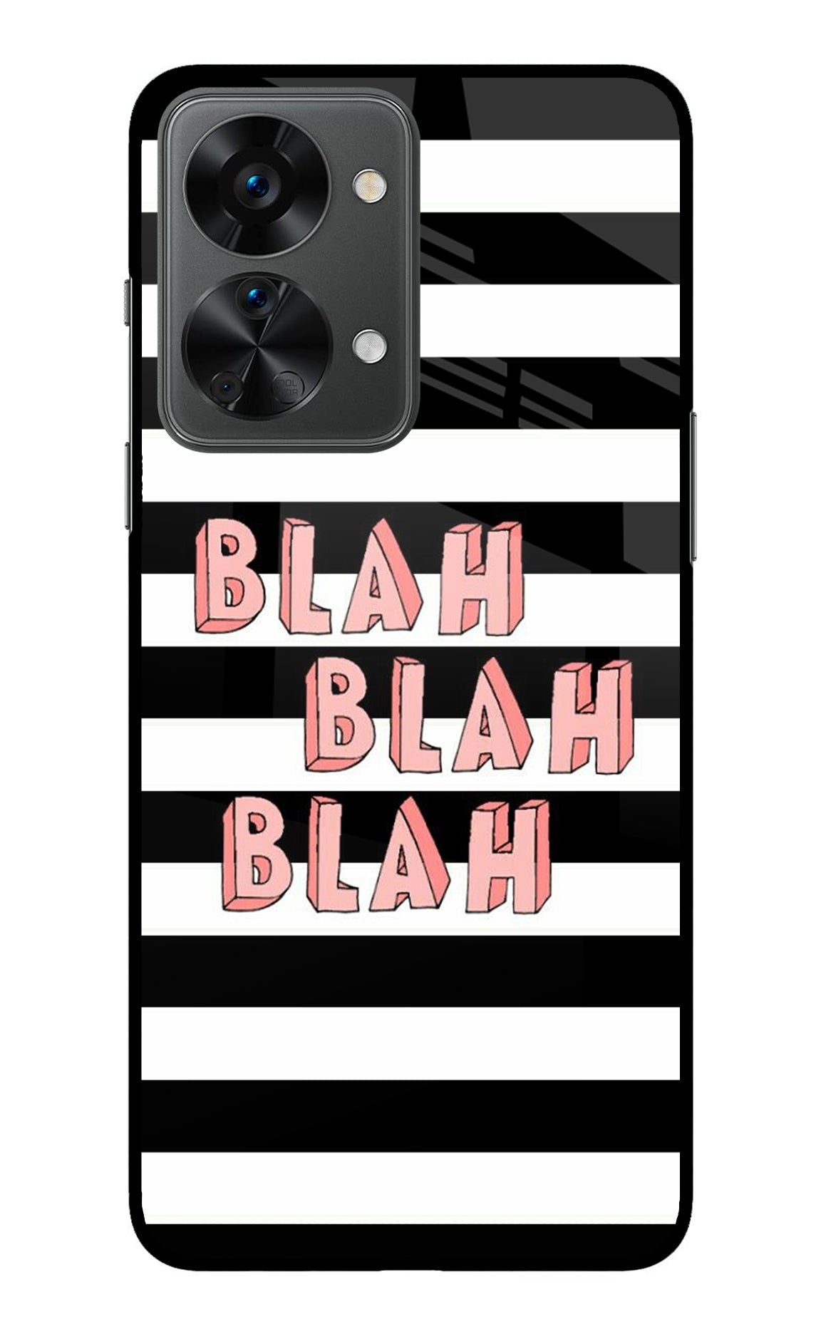 Blah Blah Blah OnePlus Nord 2T 5G Back Cover