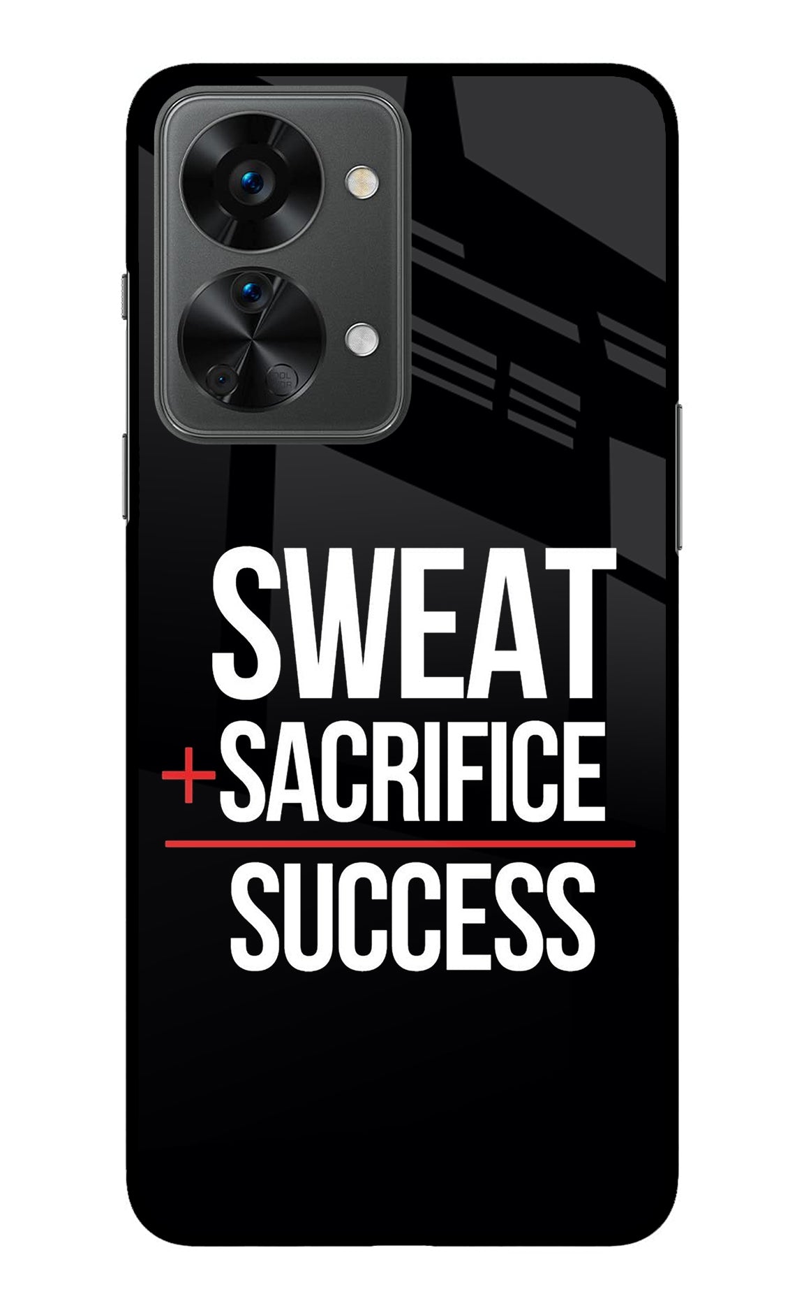 Sweat Sacrifice Success OnePlus Nord 2T 5G Back Cover