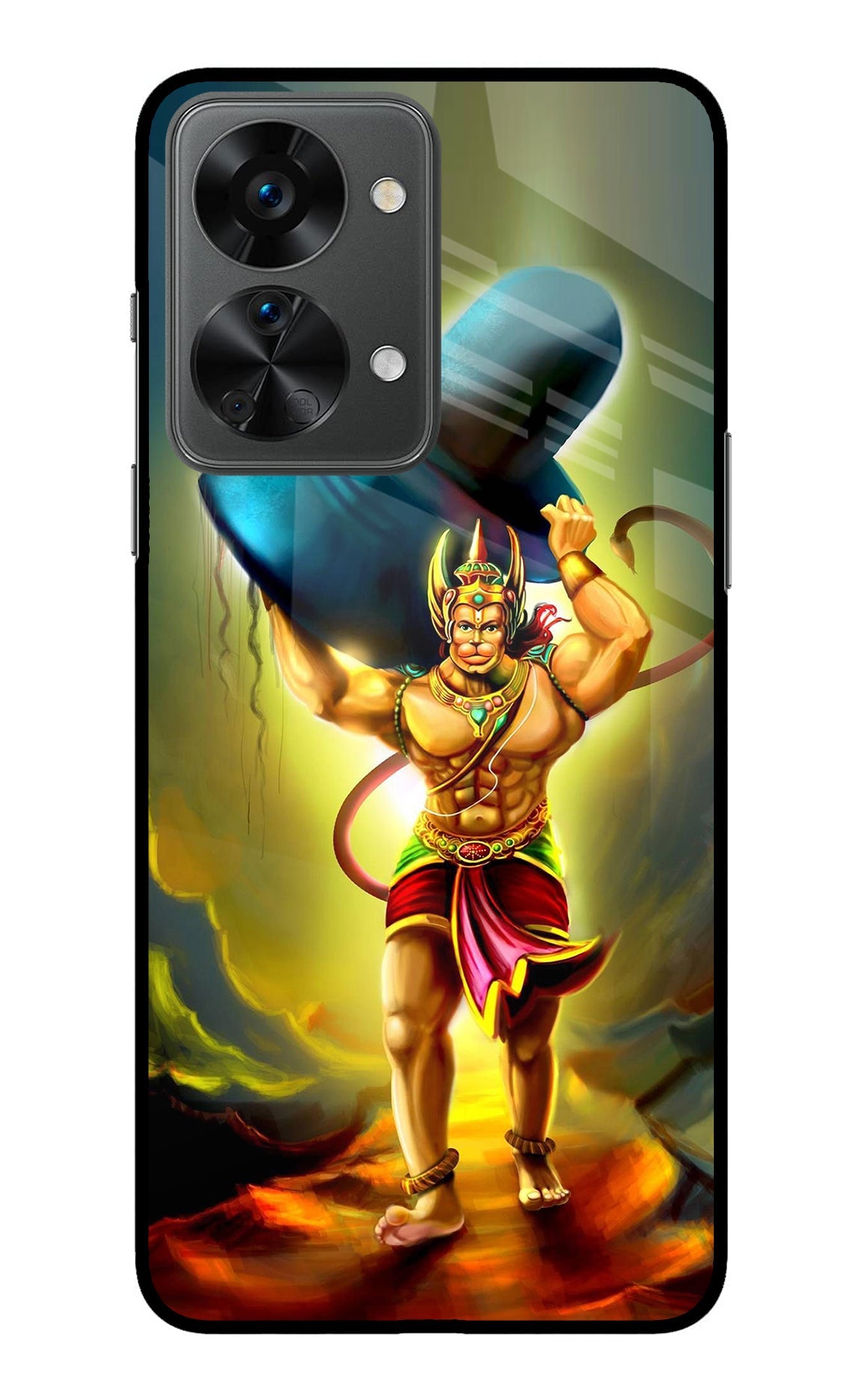 Lord Hanuman OnePlus Nord 2T 5G Glass Case