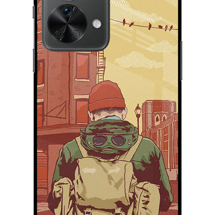 Adventurous OnePlus Nord 2T 5G Glass Case
