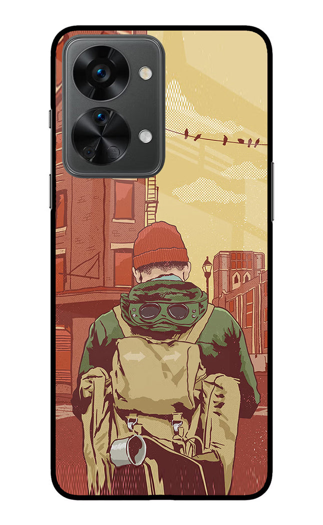 Adventurous OnePlus Nord 2T 5G Glass Case