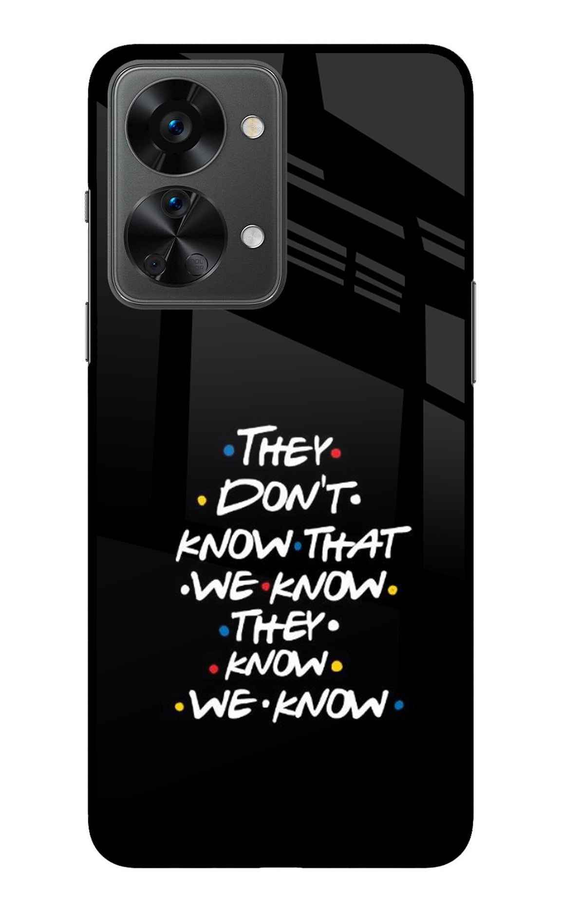 FRIENDS Dialogue OnePlus Nord 2T 5G Back Cover