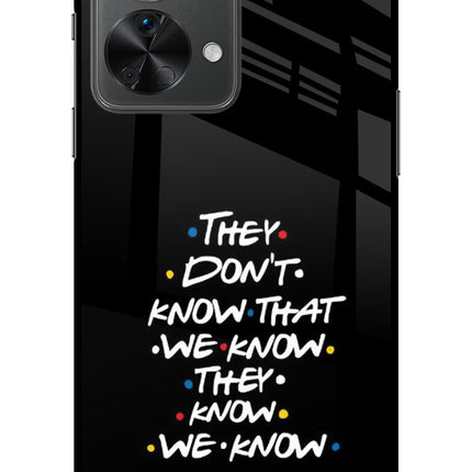 FRIENDS Dialogue OnePlus Nord 2T 5G Glass Case