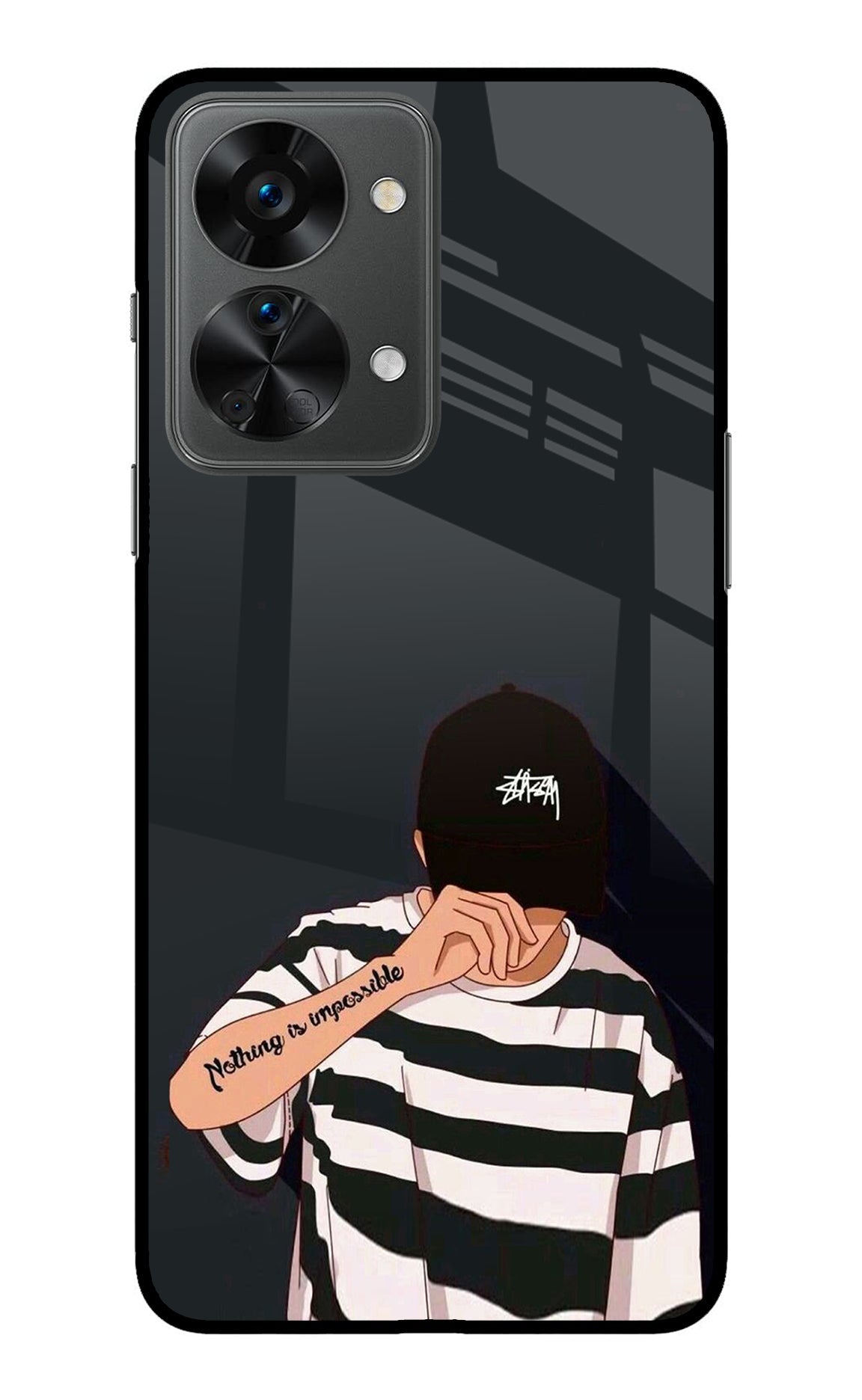 Aesthetic Boy OnePlus Nord 2T 5G Back Cover