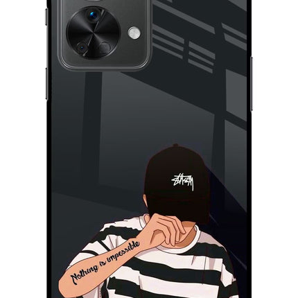 Aesthetic Boy OnePlus Nord 2T 5G Glass Case