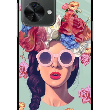 Pretty Girl OnePlus Nord 2T 5G Glass Case