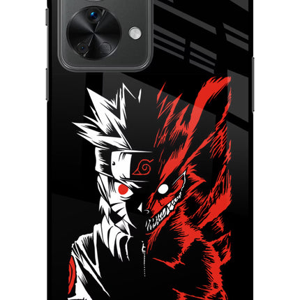Naruto Two Face OnePlus Nord 2T 5G Glass Case