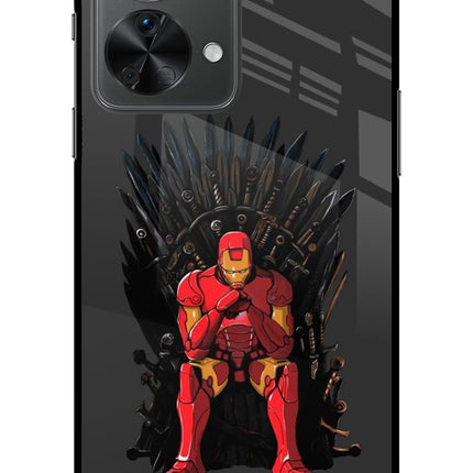 Ironman Throne OnePlus Nord 2T 5G Glass Case