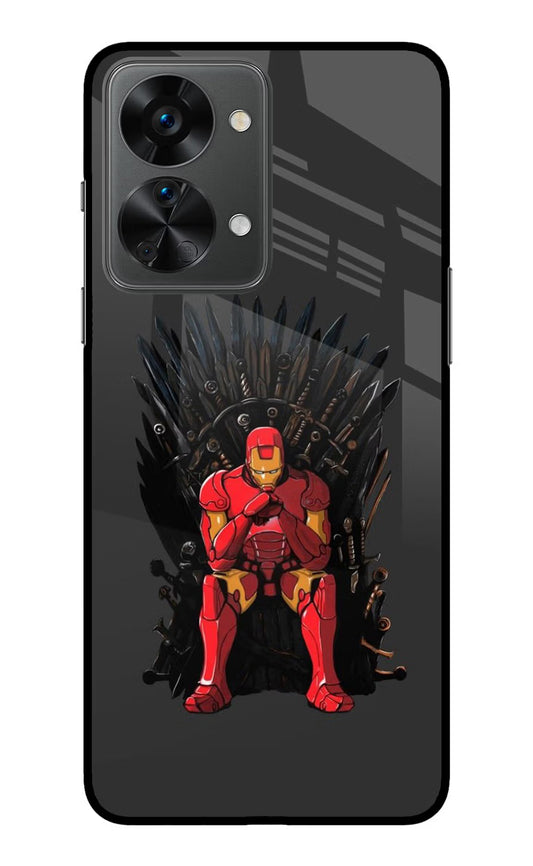 Ironman Throne OnePlus Nord 2T 5G Glass Case