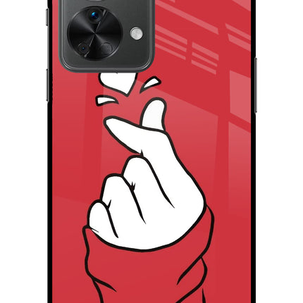 Korean Love Sign OnePlus Nord 2T 5G Glass Case